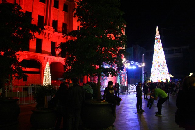 Lighting of the Christmas tree